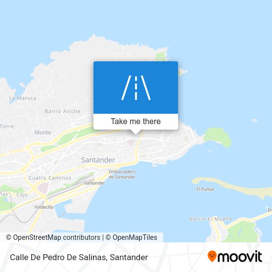 Calle De Pedro De Salinas map
