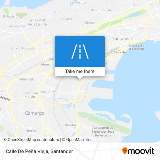 Calle De Peña Vieja map