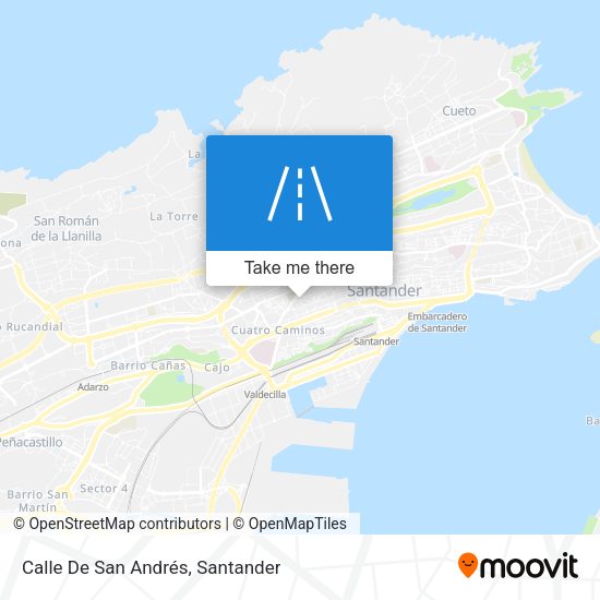 Calle De San Andrés map