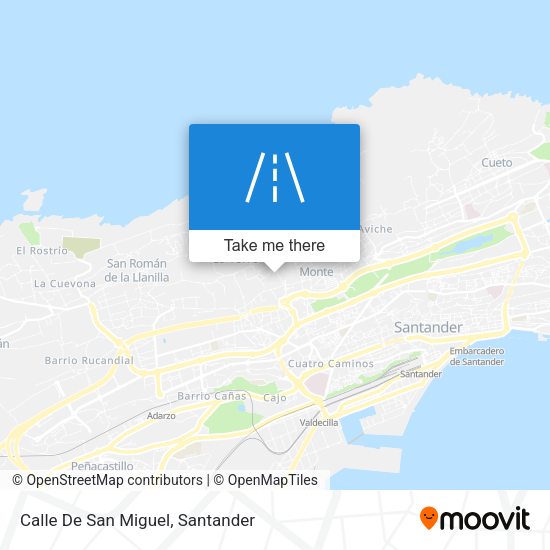 Calle De San Miguel map