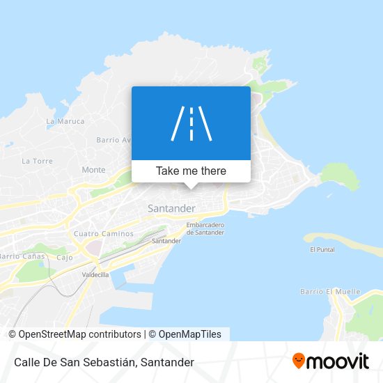 Calle De San Sebastián map