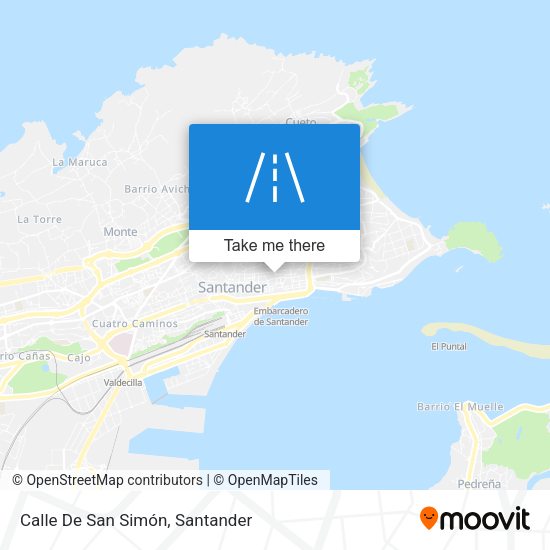 Calle De San Simón map