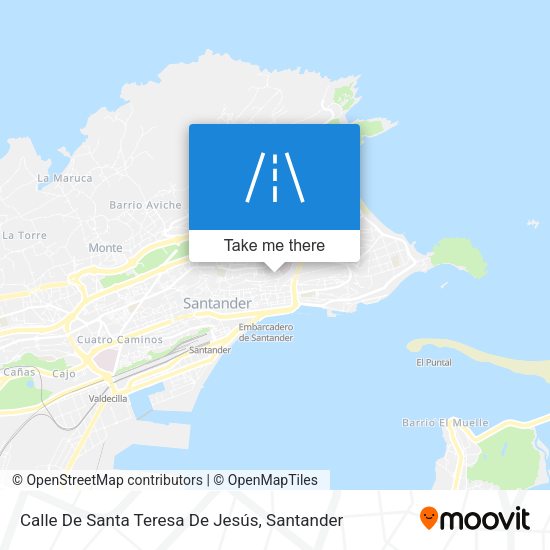 Calle De Santa Teresa De Jesús map