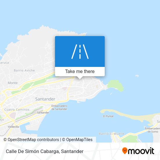 Calle De Simón Cabarga map