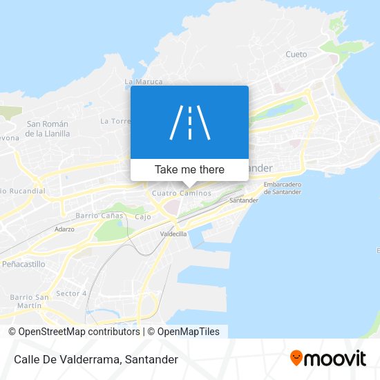 Calle De Valderrama map