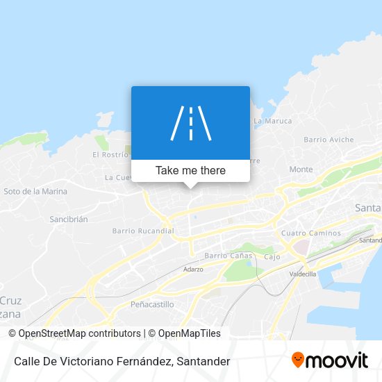 Calle De Victoriano Fernández map