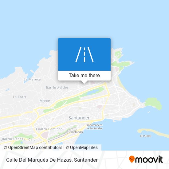 Calle Del Marqués De Hazas map