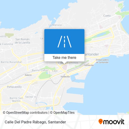 Calle Del Padre Rábago map