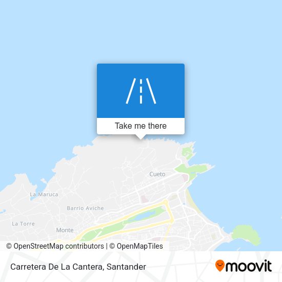 Carretera De La Cantera map