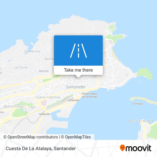 Cuesta De La Atalaya map