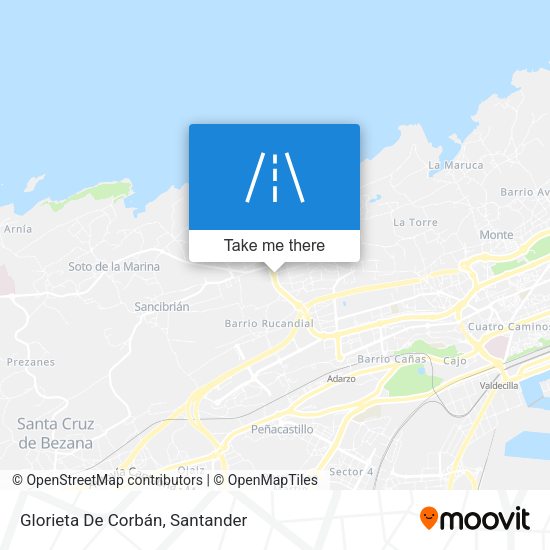 Glorieta De Corbán map