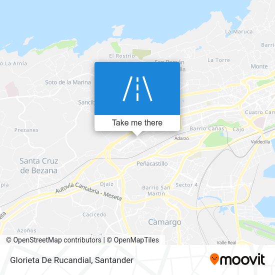 Glorieta De Rucandial map