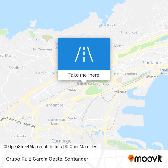 Grupo Ruiz García Oeste map