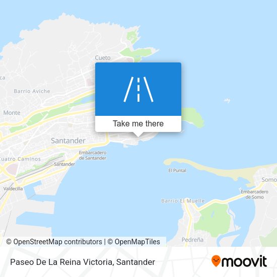 Paseo De La Reina Victoria map