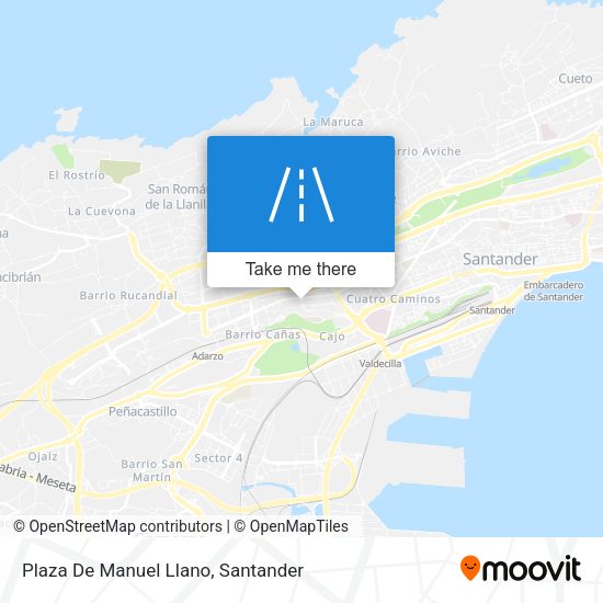 Plaza De Manuel Llano map
