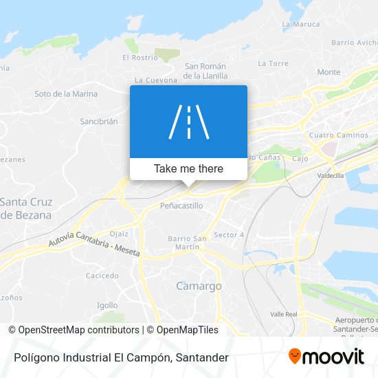 Polígono Industrial El Campón map