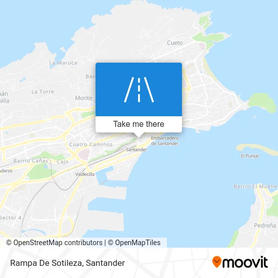 Rampa De Sotileza map