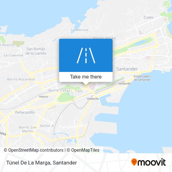 Túnel De La Marga map