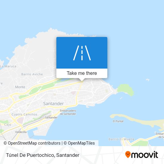 Túnel De Puertochico map
