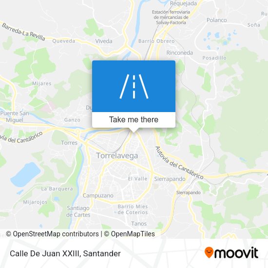 Calle De Juan XXIII map