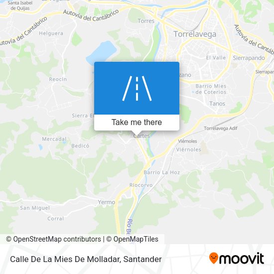 Calle De La Mies De Molladar map