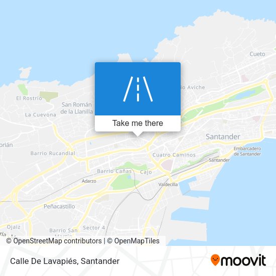 Calle De Lavapiés map
