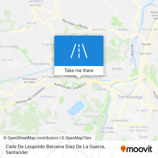 Calle De Leopoldo Bárcena Díaz De La Guerra map