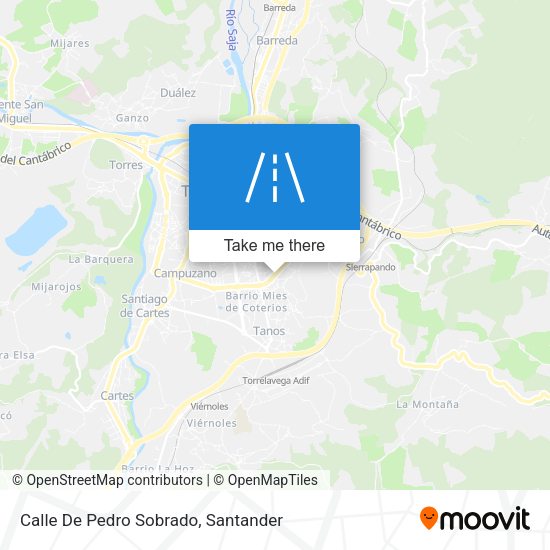 Calle De Pedro Sobrado map