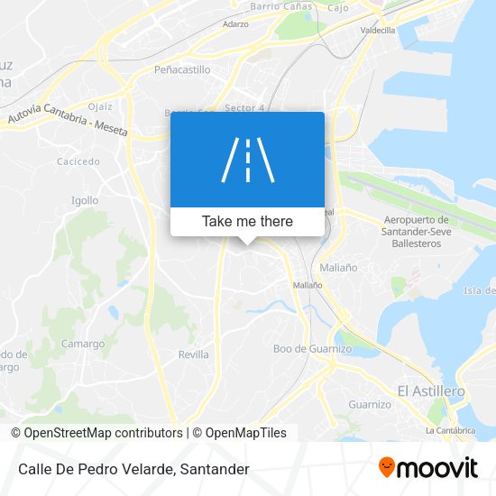 Calle De Pedro Velarde map
