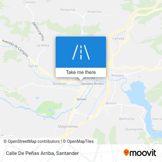 Calle De Peñas Arriba map