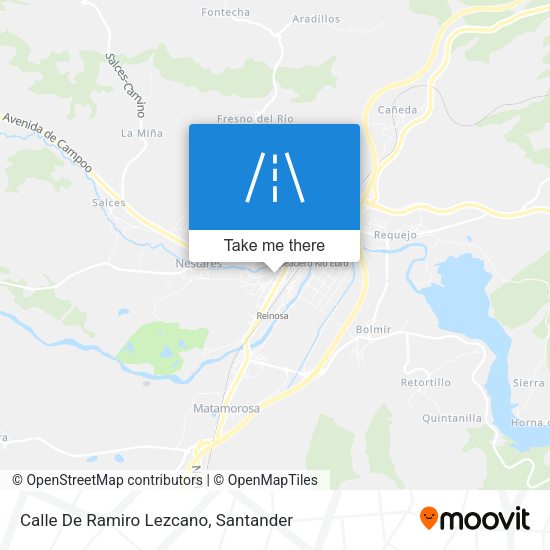 Calle De Ramiro Lezcano map