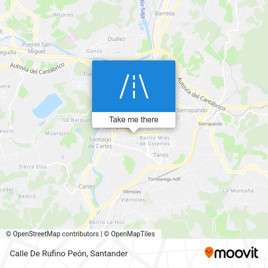 Calle De Rufino Peón map