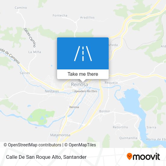 Calle De San Roque Alto map