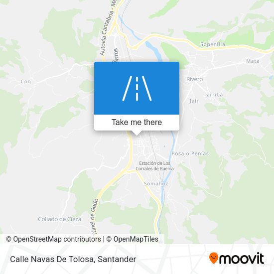 Calle Navas De Tolosa map