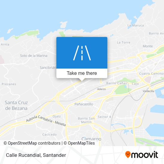 Calle Rucandial map