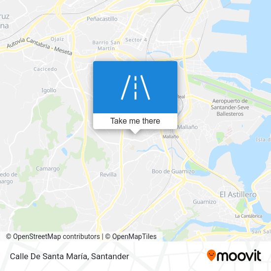 Calle De Santa María map