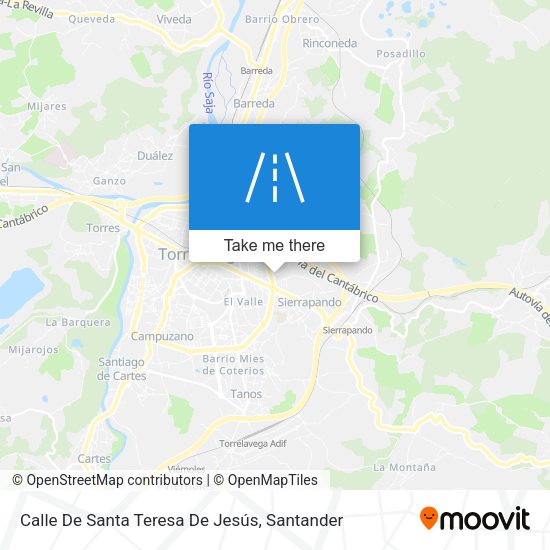Calle De Santa Teresa De Jesús map