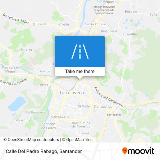 Calle Del Padre Rábago map