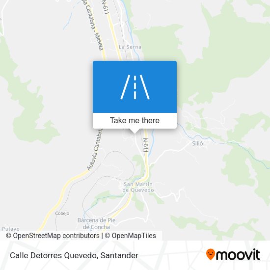Calle Detorres Quevedo map