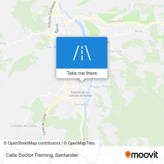 Calle Doctor Fleming map