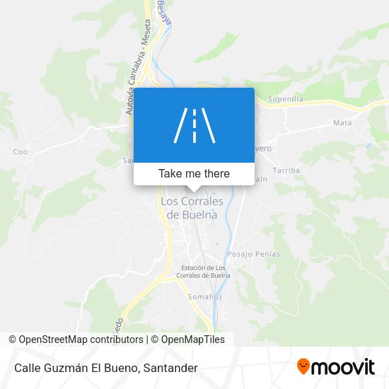 Calle Guzmán El Bueno map