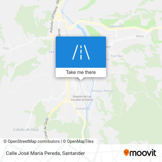 Calle José María Pereda map