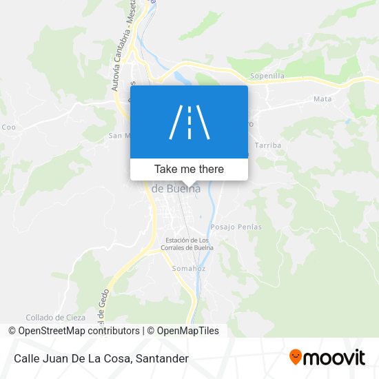 Calle Juan De La Cosa map