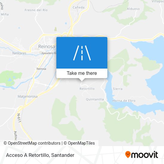 Acceso A Retortillo map