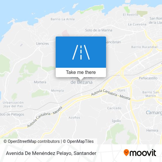Avenida De Menéndez Pelayo map