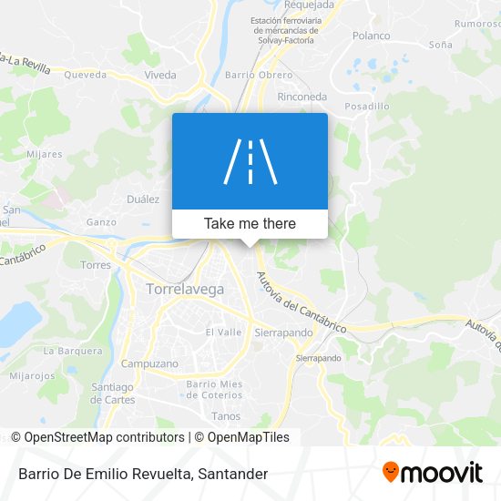 Barrio De Emilio Revuelta map