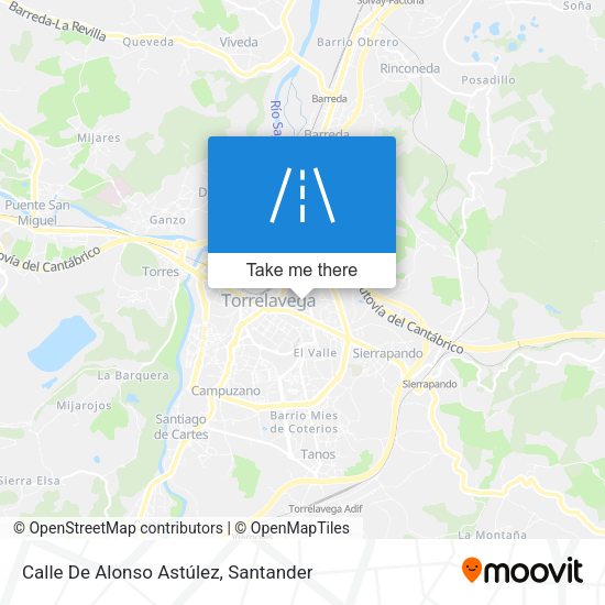 Calle De Alonso Astúlez map