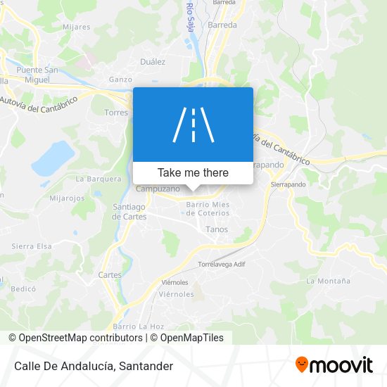 Calle De Andalucía map