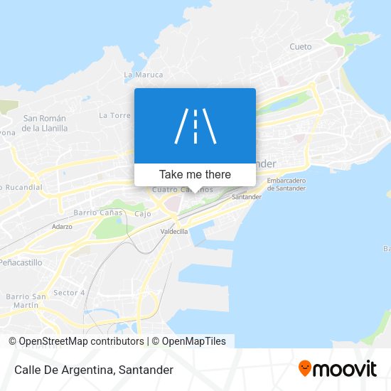 Calle De Argentina map