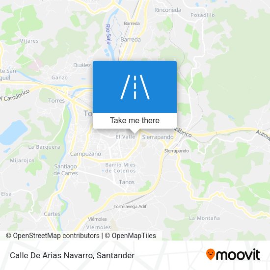 Calle De Arias Navarro map